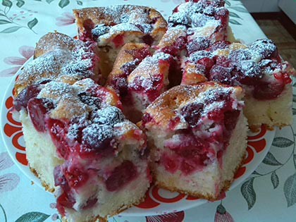 Gyümölcsös kevert pite