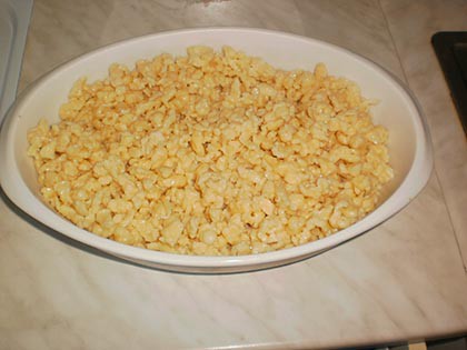 Galuska - nokedli
