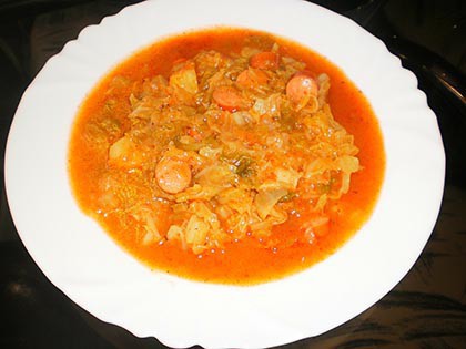 Kelkáposztafőzelék