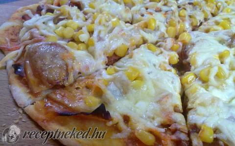 Gyors bögrés pizza recept
