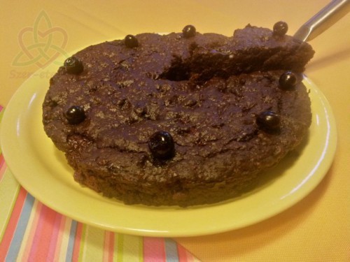 Brownie erdei gyümölcsös (paleo)