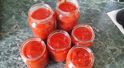 Piros arany krém Vali módra... tartósító nélkül