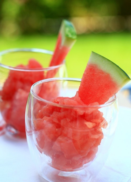 Görögdinnyés granita