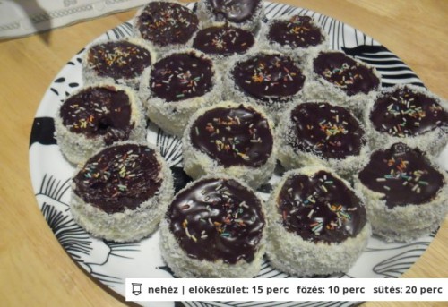 Rumos krémes kozák sapkák recept