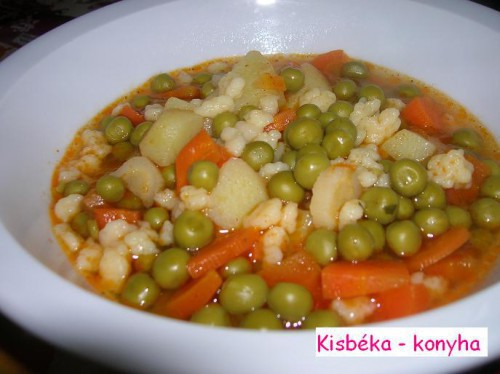 Borsóleves