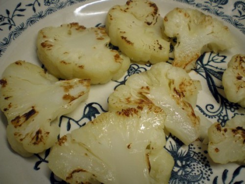 Grillezett karfiol  (paleo)