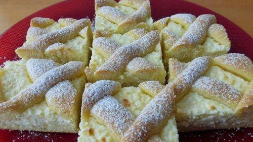 Túrós rácsos