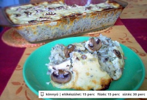 Gombás galuska