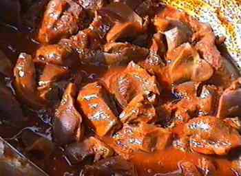 Roma zúzapörkölt