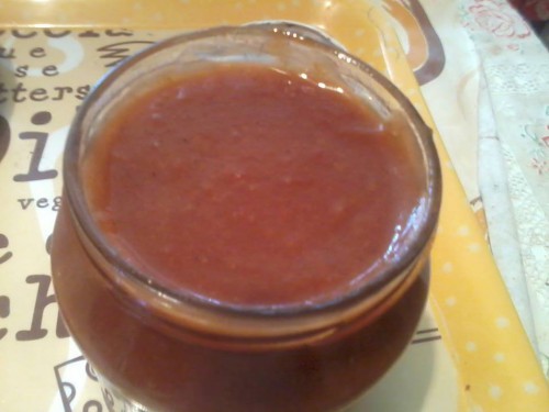 Házi ketchup,