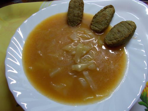 Paradicsomos káposztafőzelék