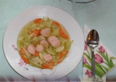 Káposzta leves(fogyókúrás)