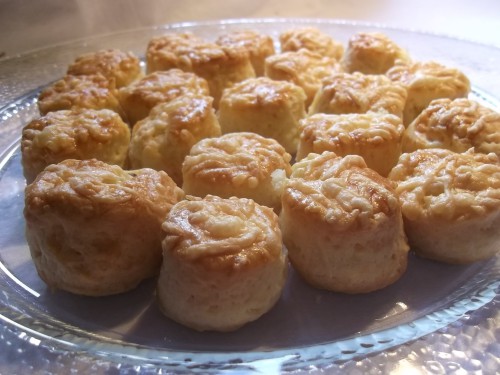 Gouda sajtos pogácsa, vendégváró finomság, kiadós