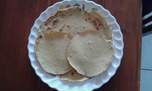 Zabpehelylisztes palacsinta