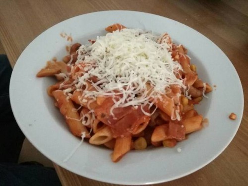 Paradicsomos penne