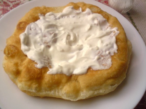 Lángos/tejes/
