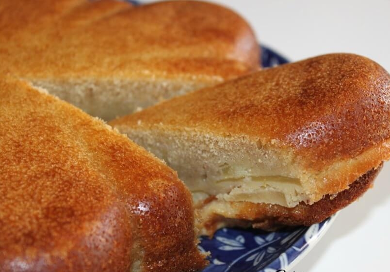 Almás süti(Tôt fait aux pommes) francia recept
