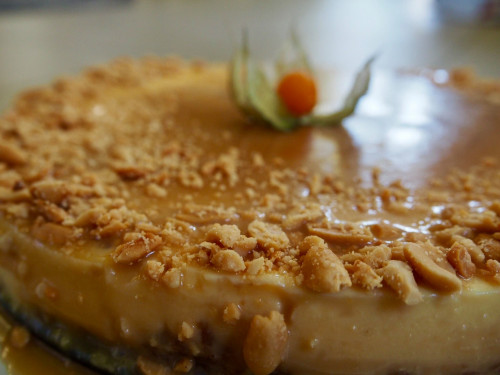 Sós karamellás sajttorta