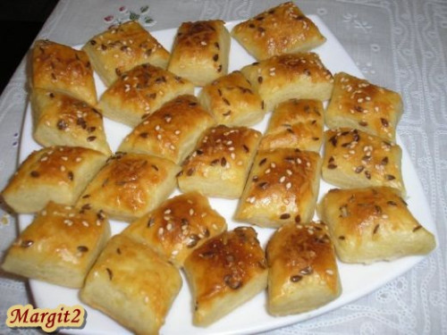 Szezámmagos kocka
