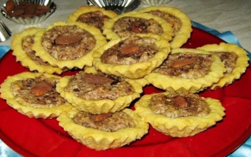 Kosárka  ♥ nutellával és mandulával