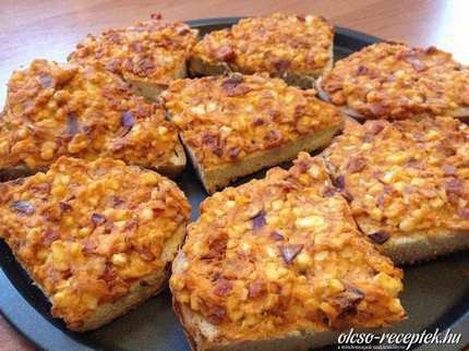 Tojásos szendvics sütőben recept