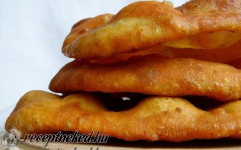 Sütőporos lángos