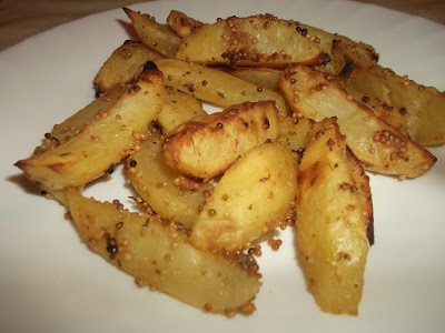 Steak burgonya mustárral