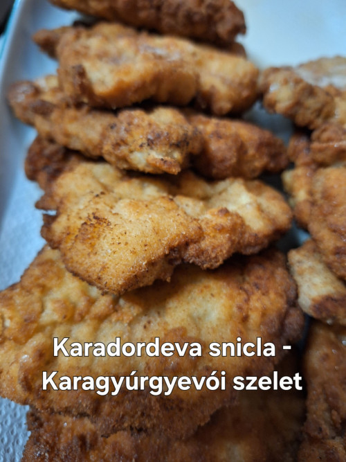 Karadordeva snicla – Karagyurgyevói szelet